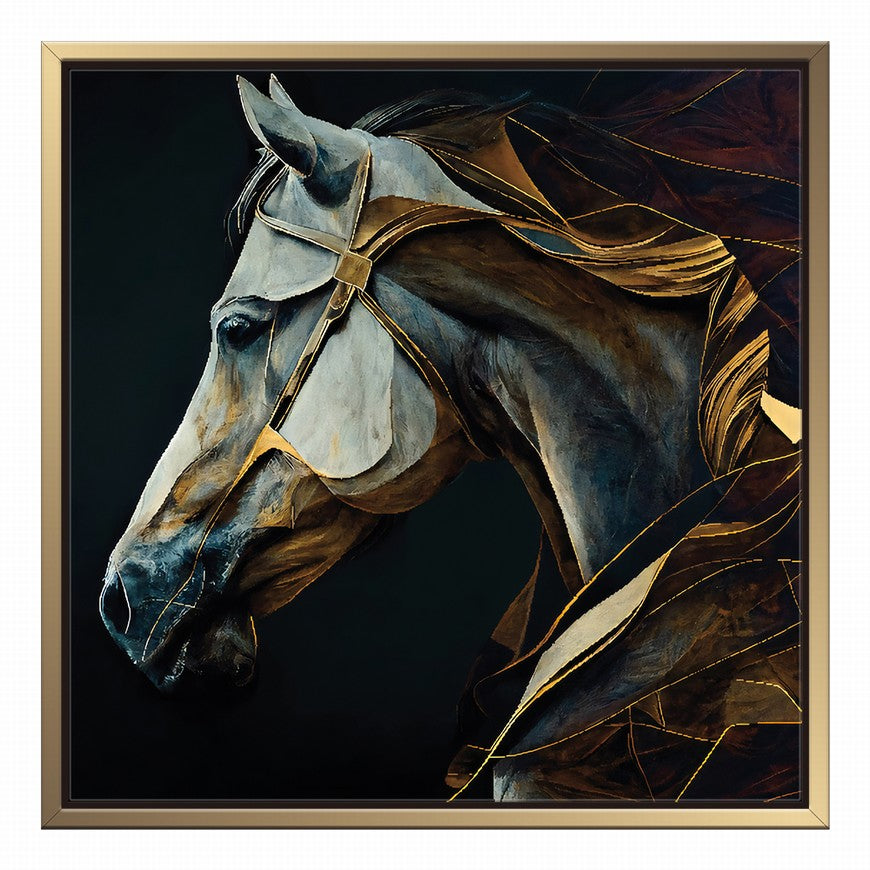 Serenade in Saddle: Home Horse Art