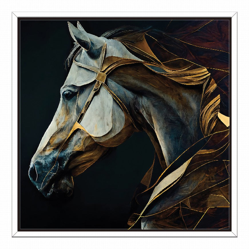 Serenade in Saddle: Home Horse Art