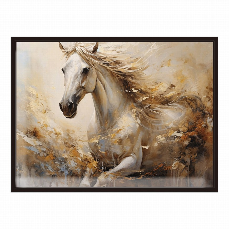 Majestic Mustang: Horse Home Canvas