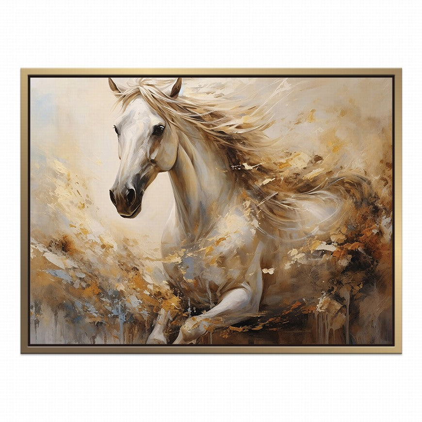 Majestic Mustang: Horse Home Canvas