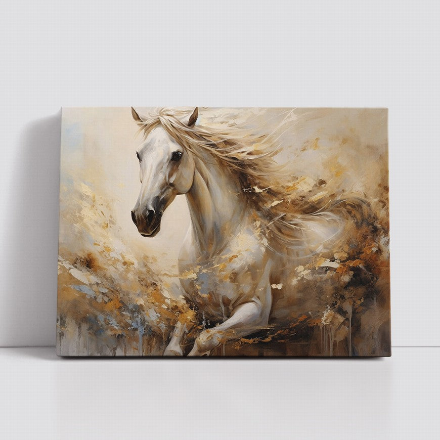 Majestic Mustang: Horse Home Canvas