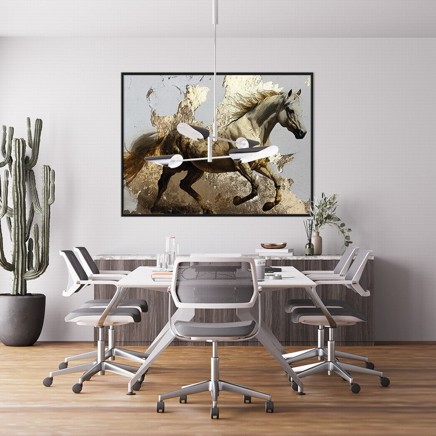 Nature's Nobility: Horse Canvas Artwork