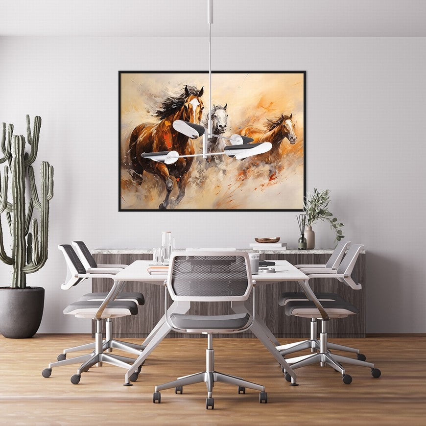 Stallion Strokes: Home Horse Wall Art