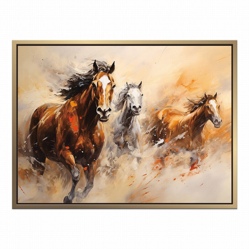 Stallion Strokes: Home Horse Wall Art