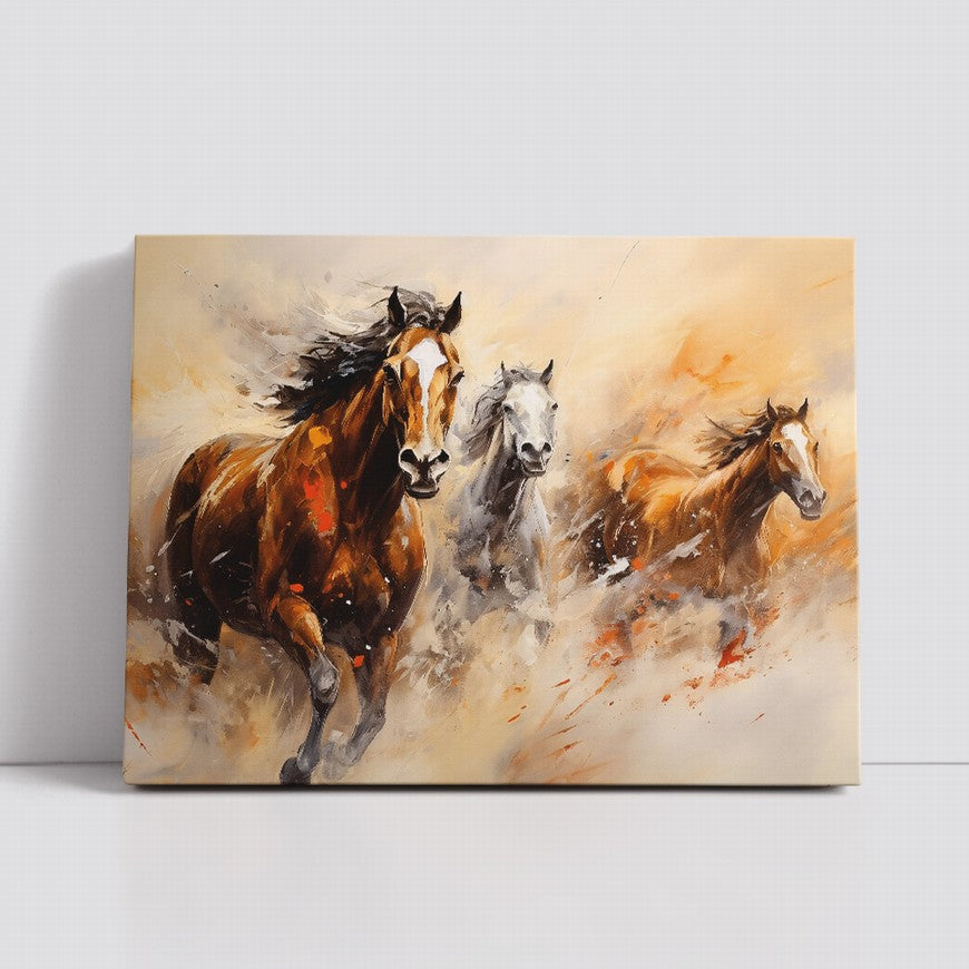 Stallion Strokes: Home Horse Wall Art