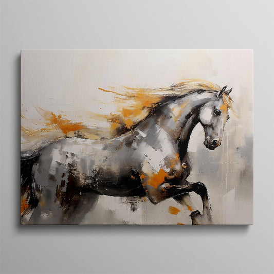 Rural Reflections: Horse Canvas Decor