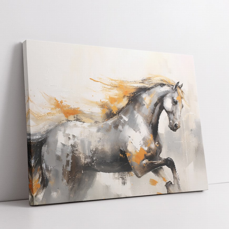 Rural Reflections: Horse Canvas Decor