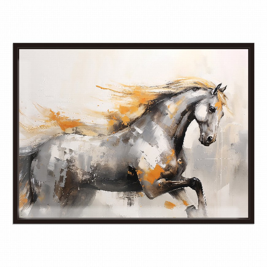 Rural Reflections: Horse Canvas Decor