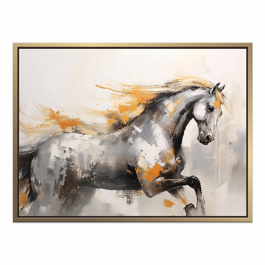 Rural Reflections: Horse Canvas Decor