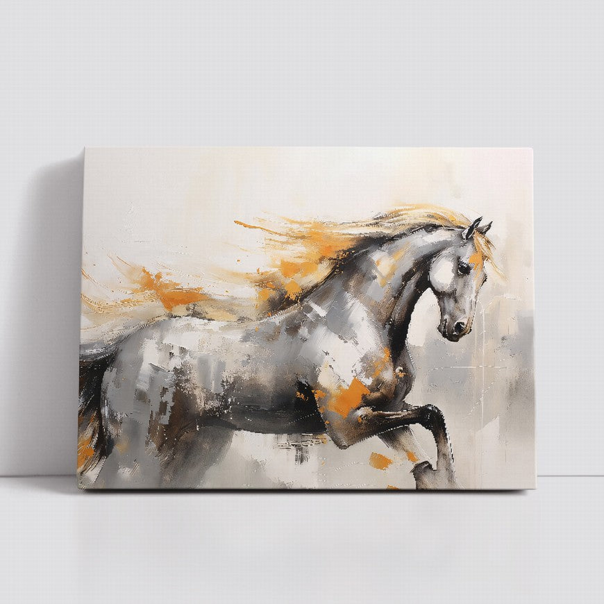 Rural Reflections: Horse Canvas Decor