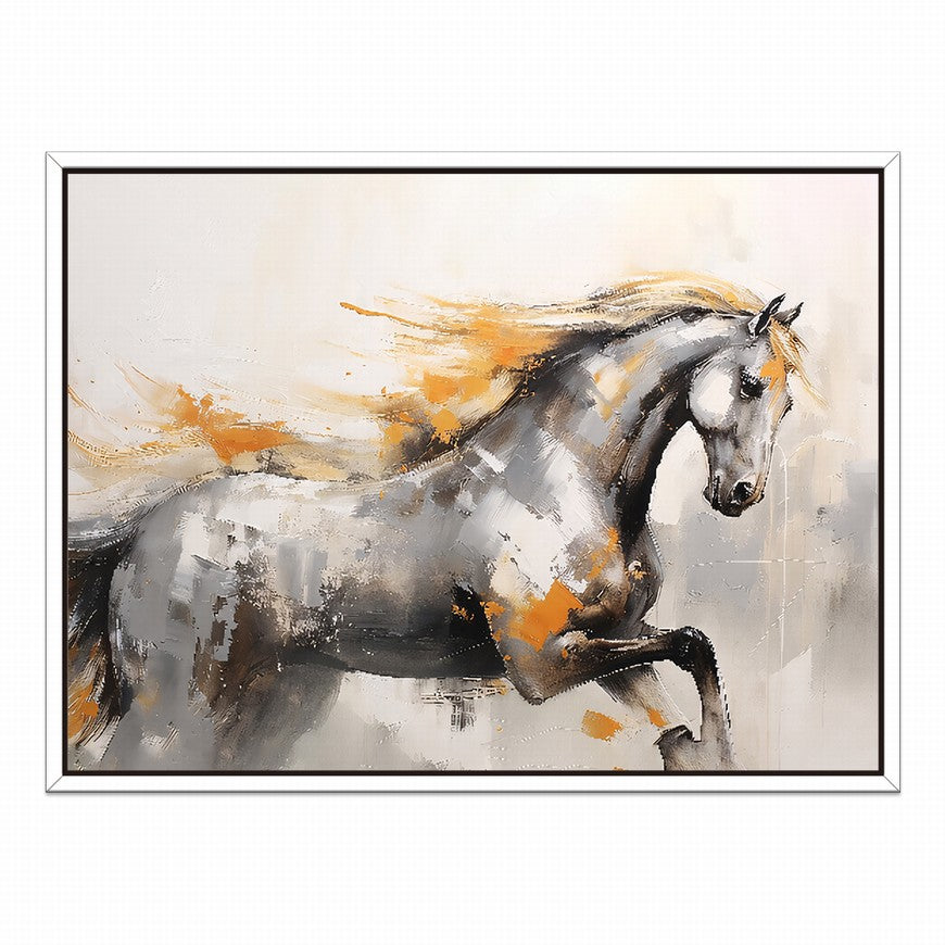 Rural Reflections: Horse Canvas Decor