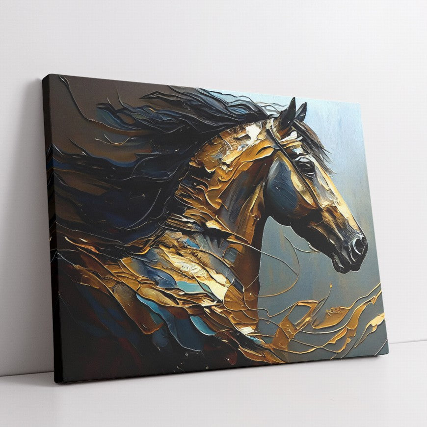 Vibrant Ventures: Horse Wall Art Piece