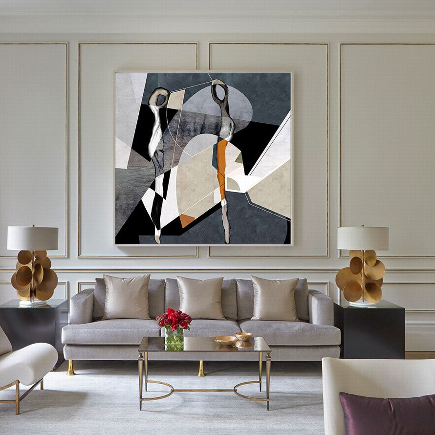 Black and White Eclectic Ilustration