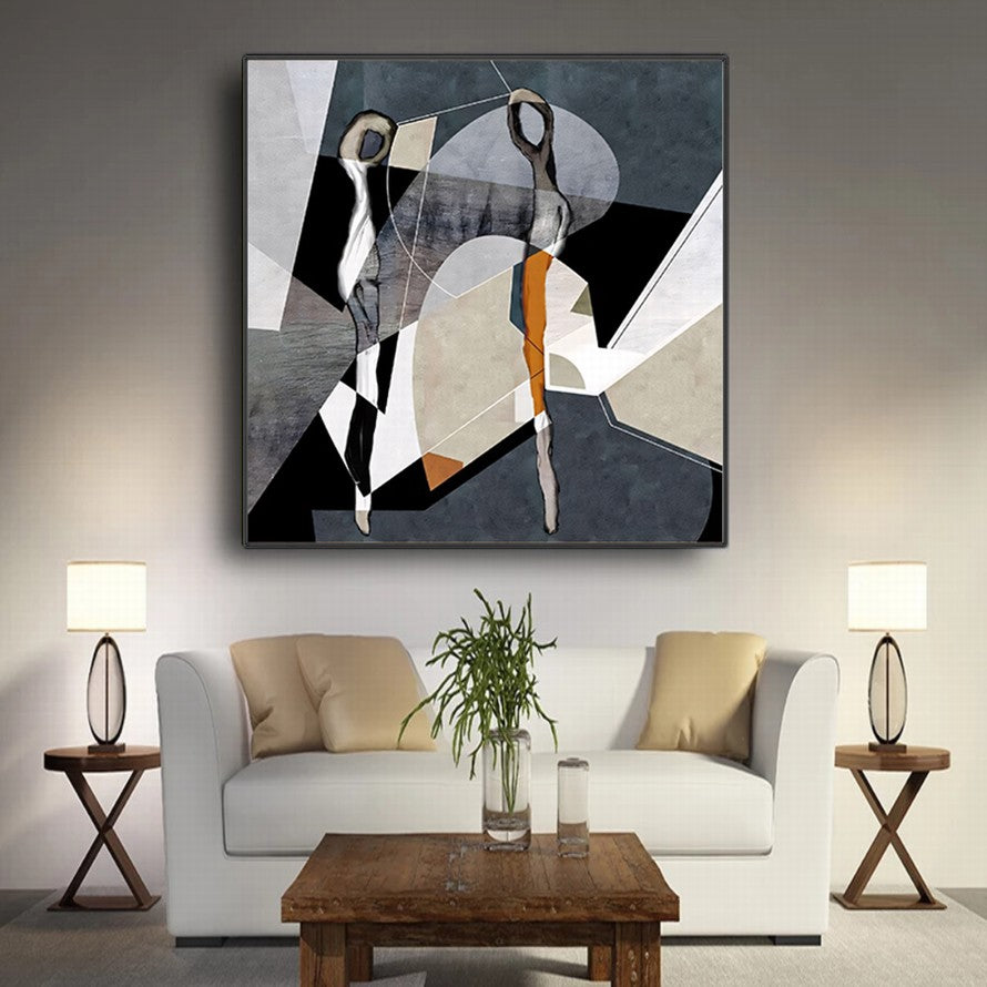 Black and White Eclectic Ilustration
