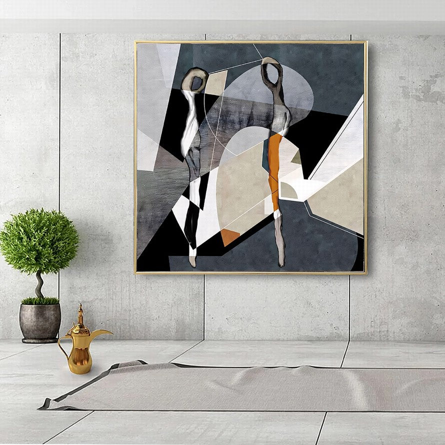 Black and White Eclectic Ilustration