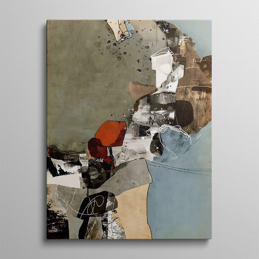Eruption of Vivid Dreams Abstract Painting