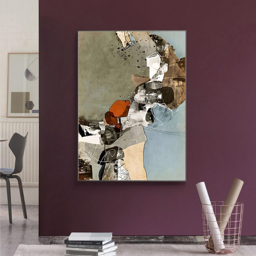 Eruption of Vivid Dreams Abstract Painting