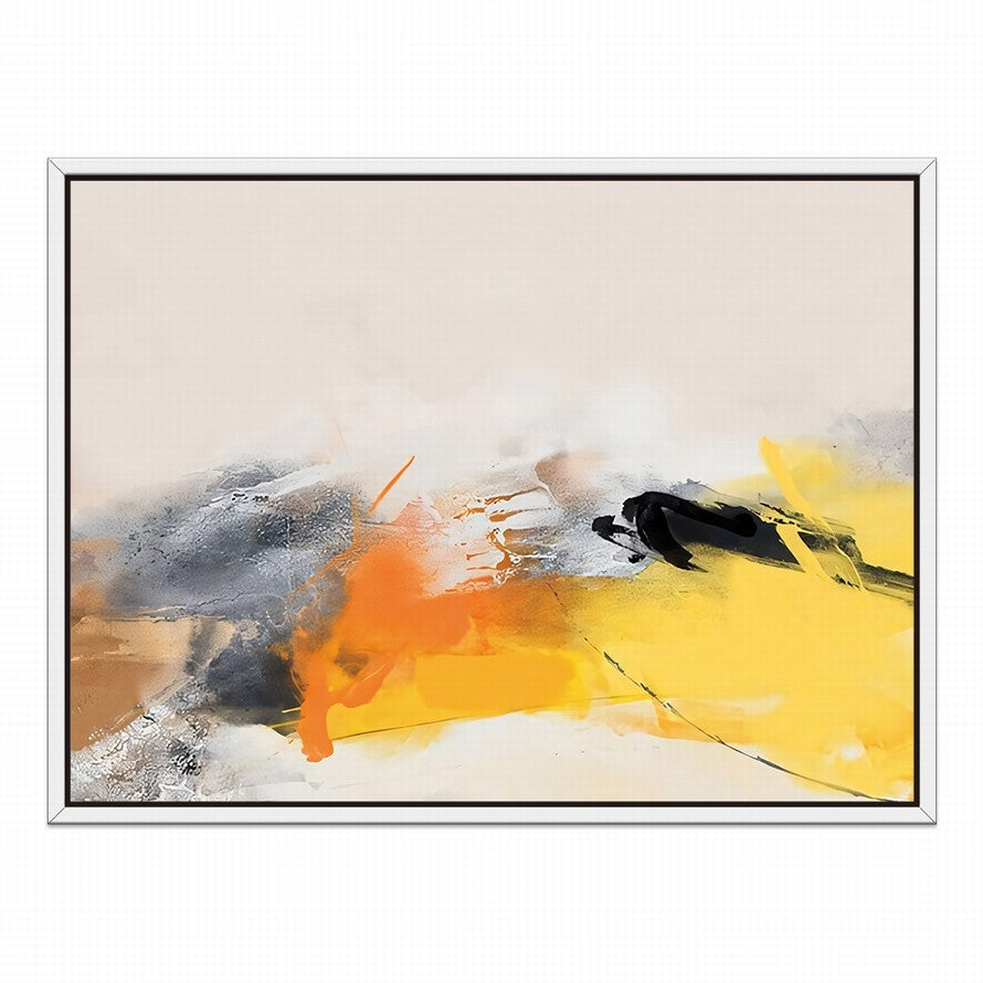 Yellow - Orange Flame of Colors Canvas