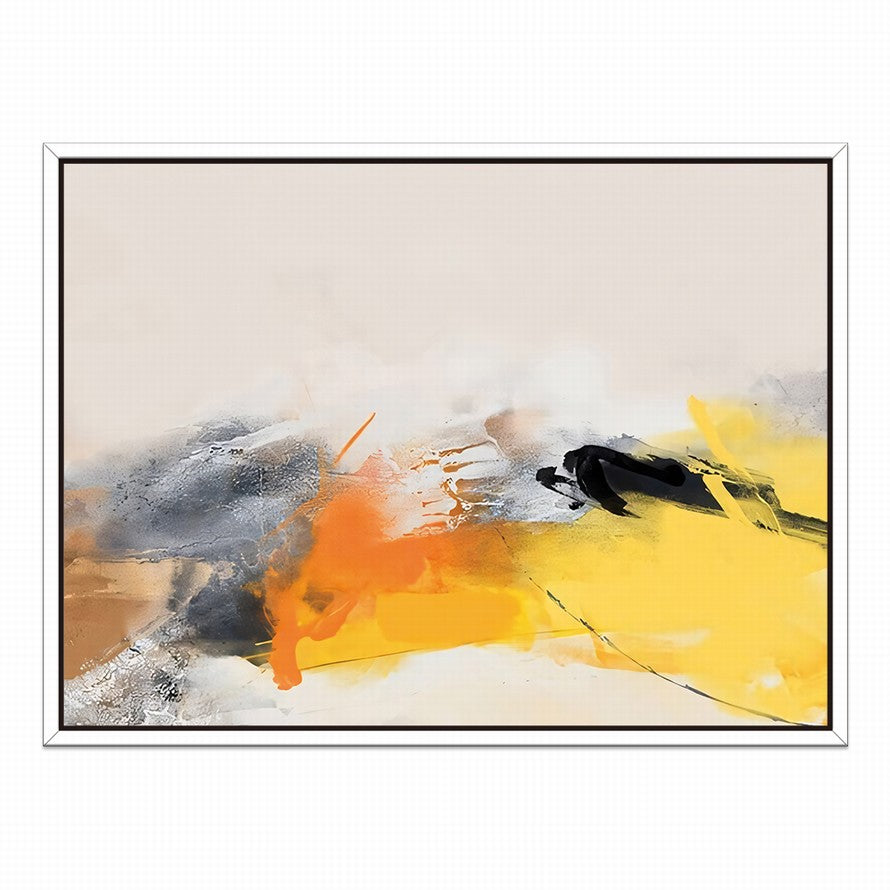 Yellow - Orange Flame of Colors Canvas