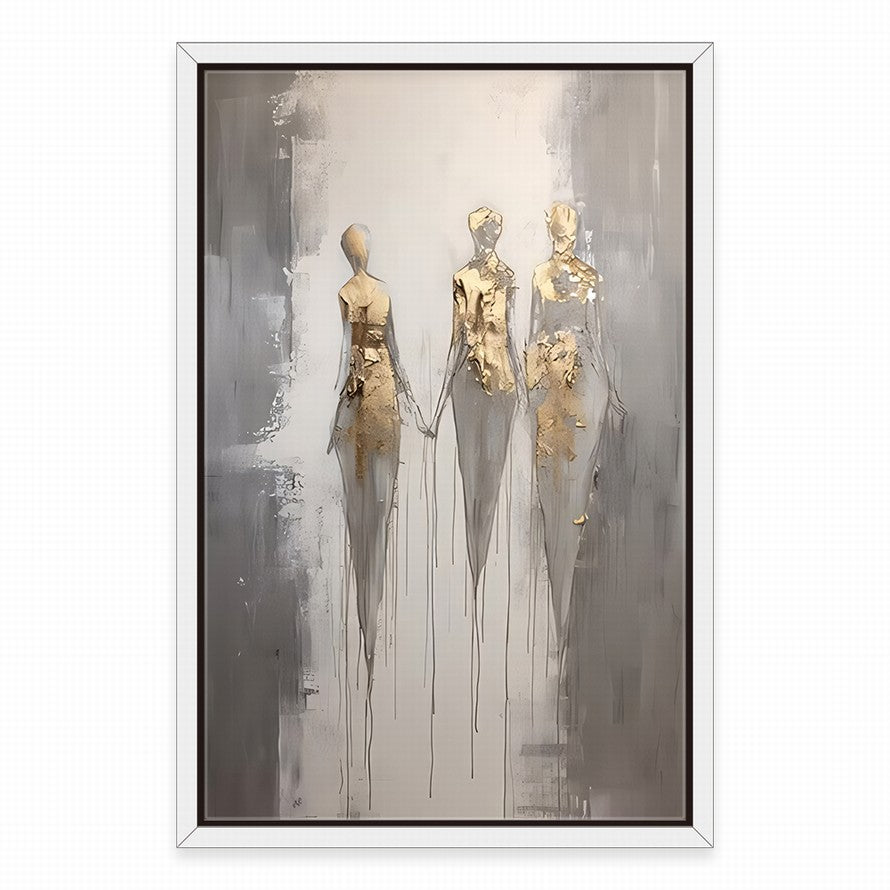 Elegance in Dual Tones Canvas