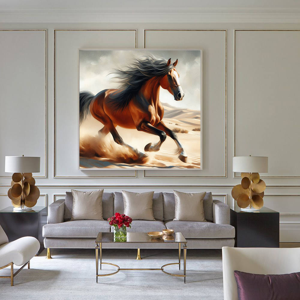 Equestrian Dreams Wild Gallop Canvas