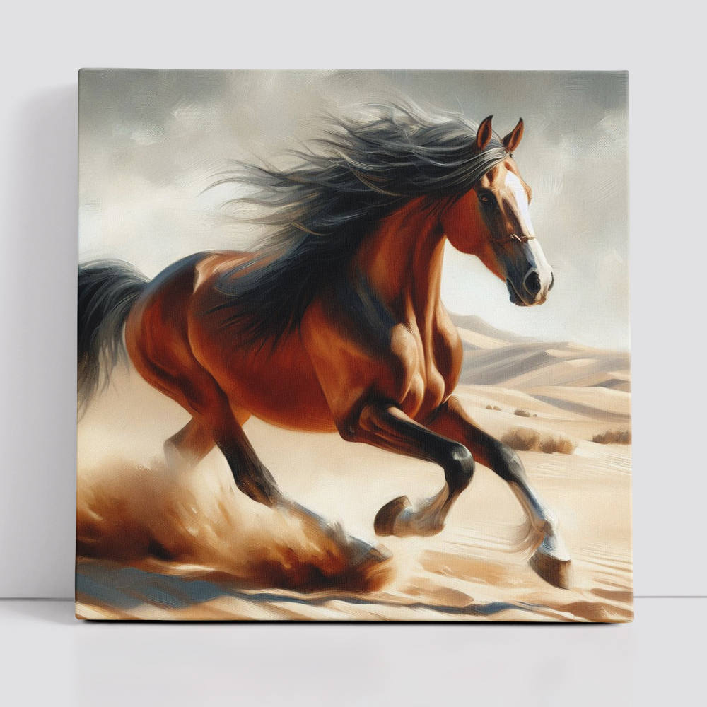 Equestrian Dreams Wild Gallop Canvas
