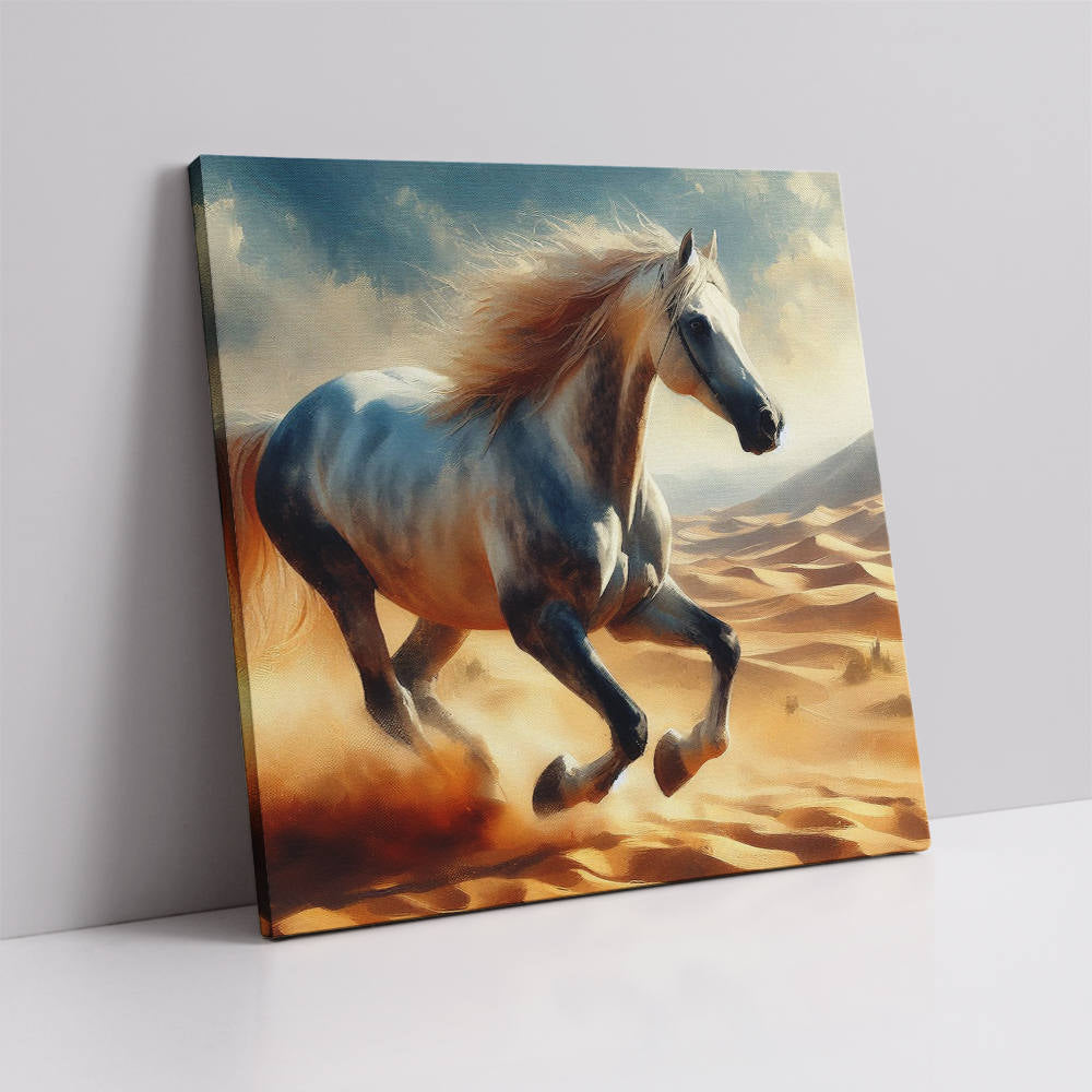 Wild Horses Freedom Rush Canvas