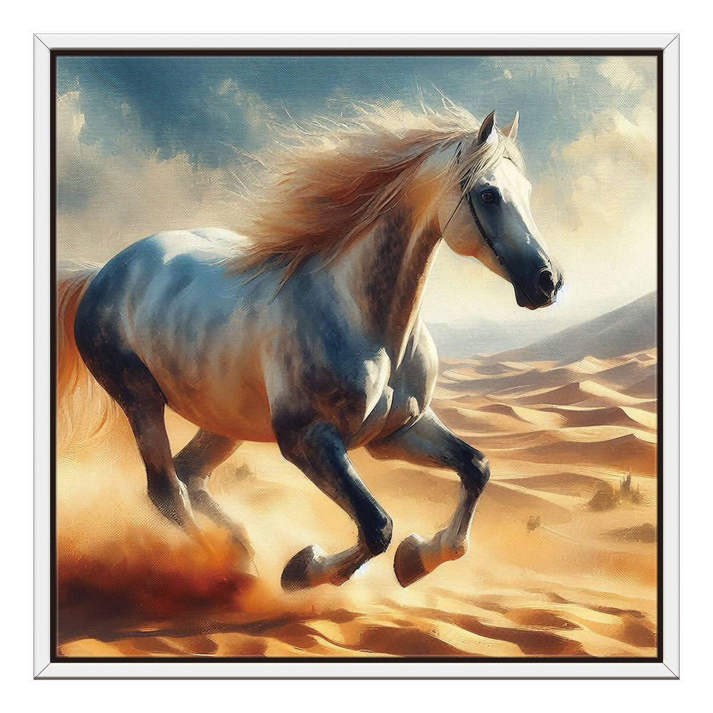 Wild Horses Freedom Rush Canvas