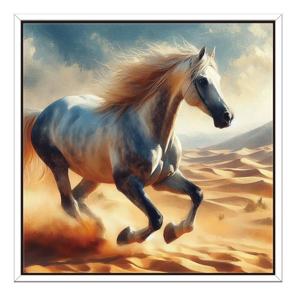 Wild Horses Freedom Rush Canvas