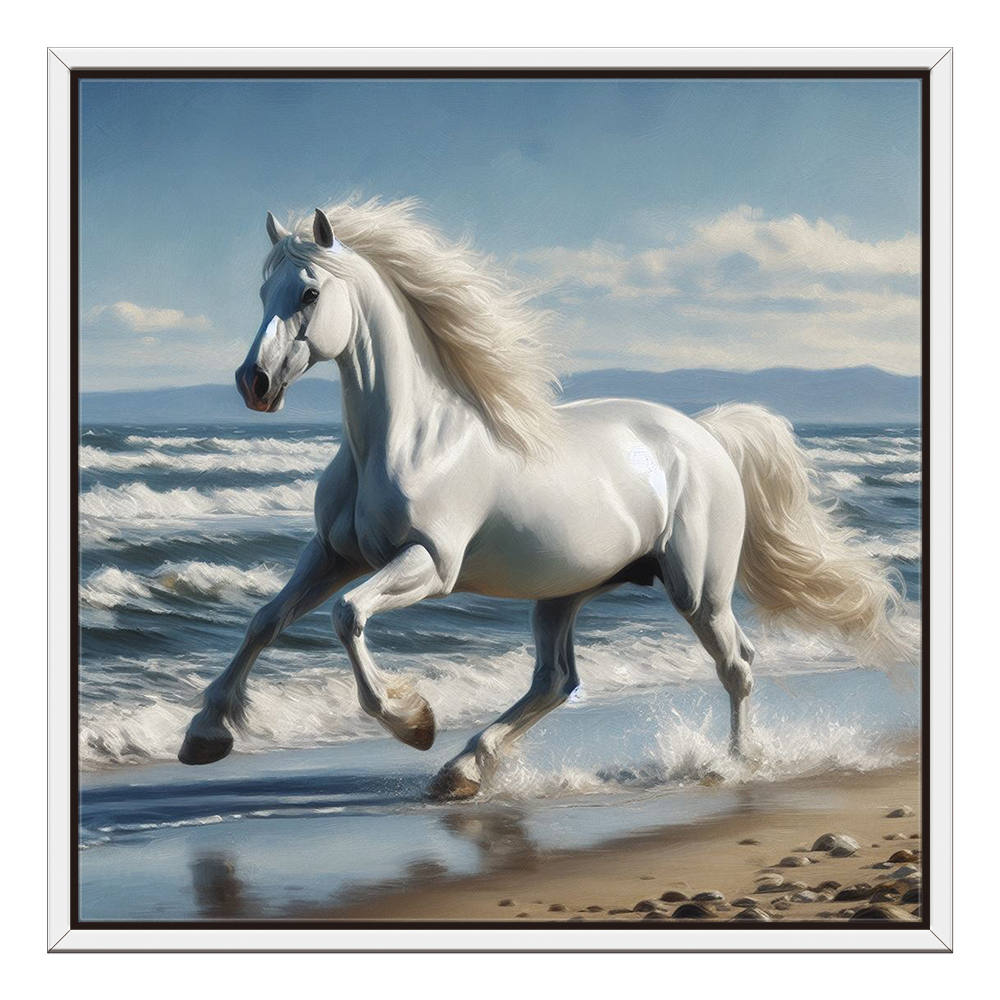 Majestic Run Coastal Waters Canvas