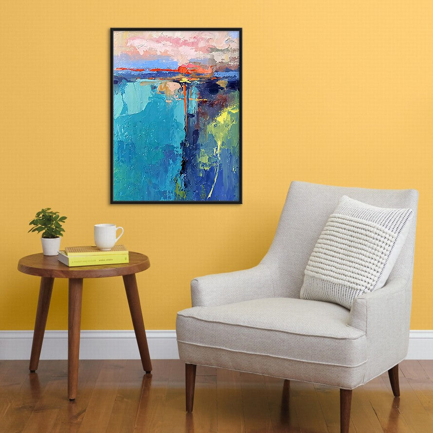 Nature View Abstract Oil Painting