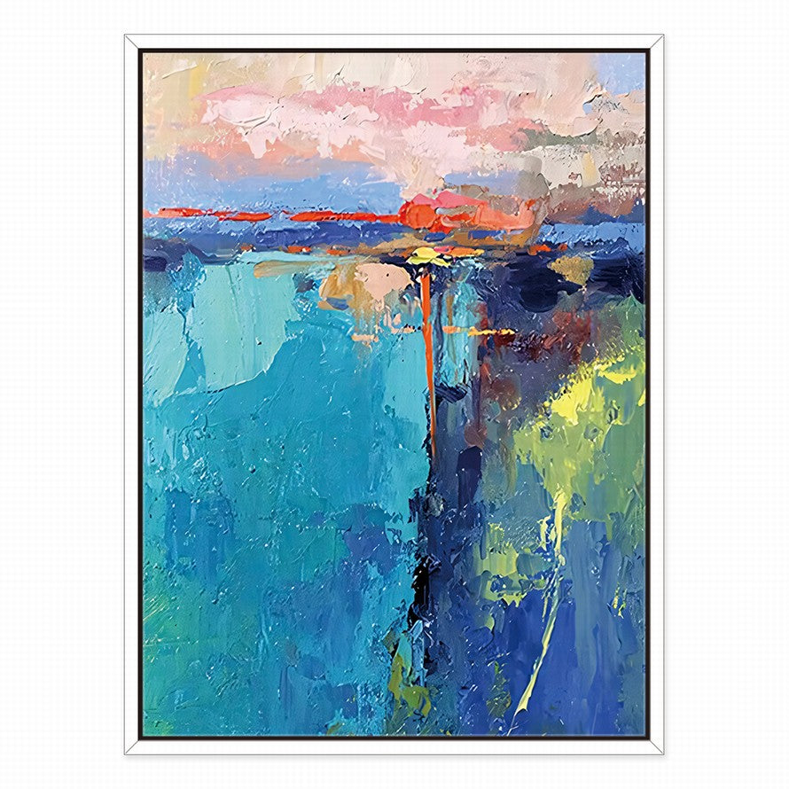 Nature View Abstract Oil Painting