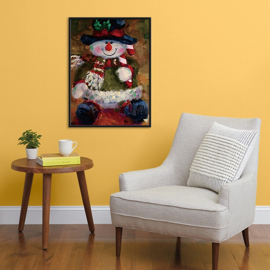 Whimsy in Stuffed Forms Oil Canvas