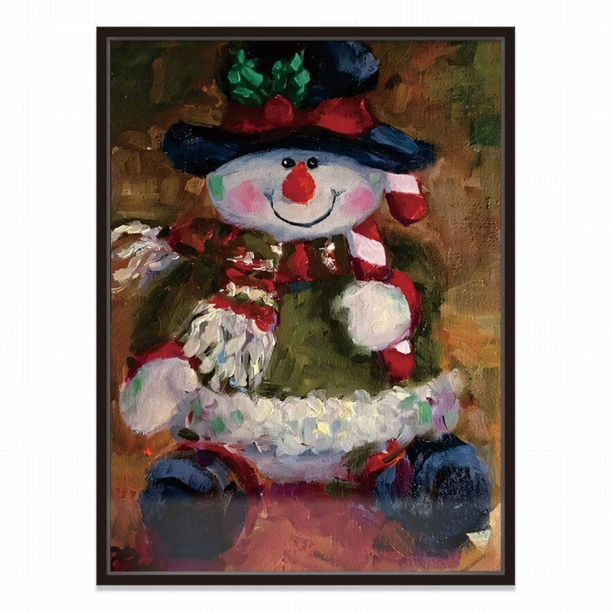 Whimsy in Stuffed Forms Oil Canvas