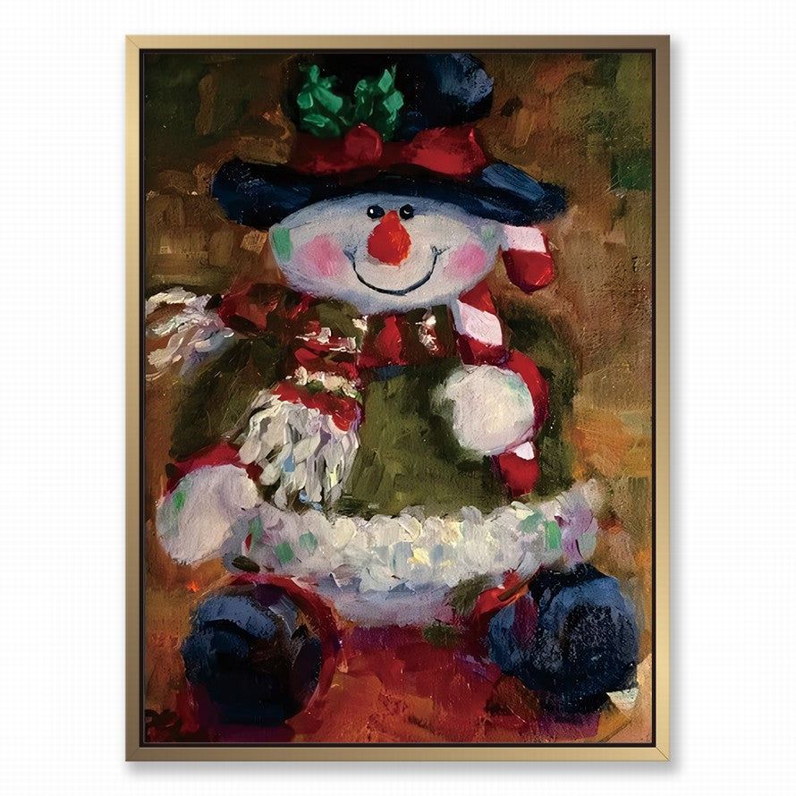 Whimsy in Stuffed Forms Oil Canvas