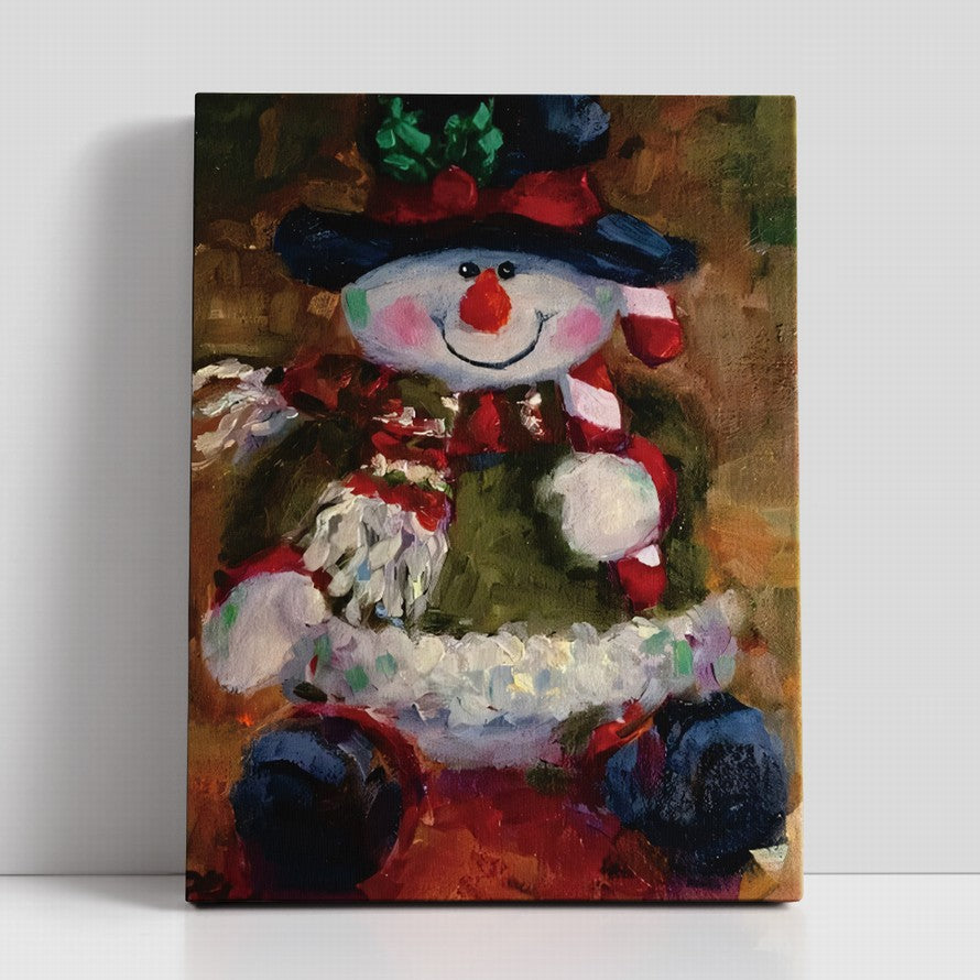Whimsy in Stuffed Forms Oil Canvas