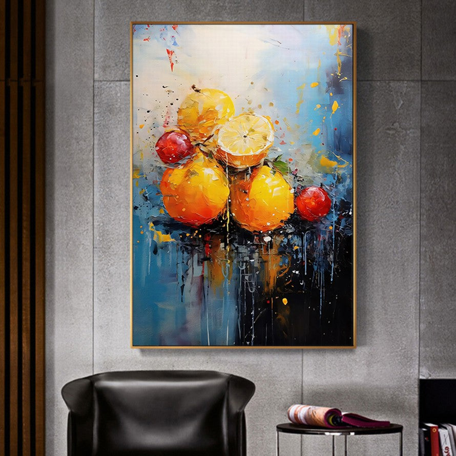 The Beauty of Citrus Fruits Oil Canvas
