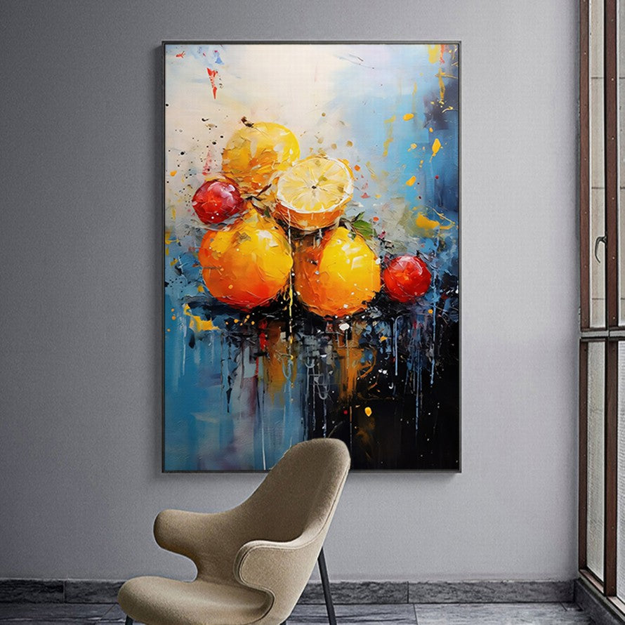 The Beauty of Citrus Fruits Oil Canvas