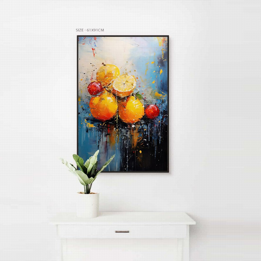 The Beauty of Citrus Fruits Oil Canvas