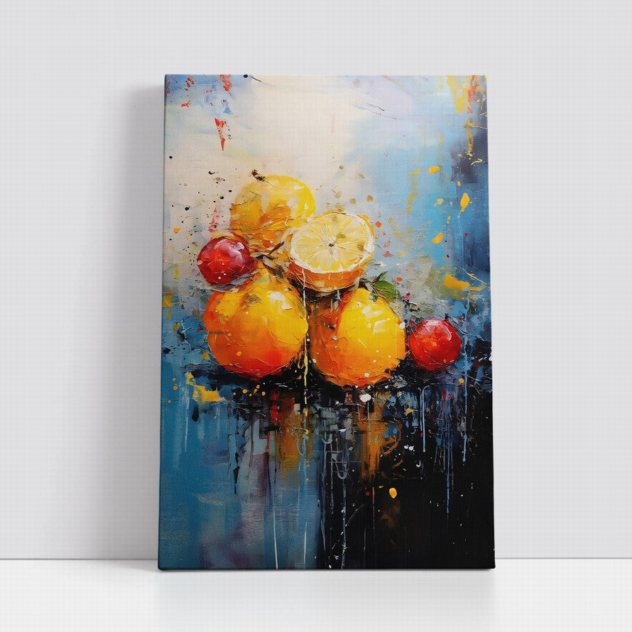 The Beauty of Citrus Fruits Oil Canvas