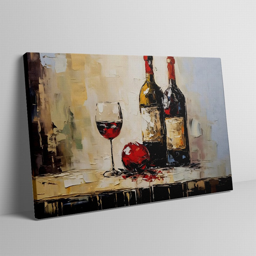 Whispers of Vineyard Nights Oil Canvas