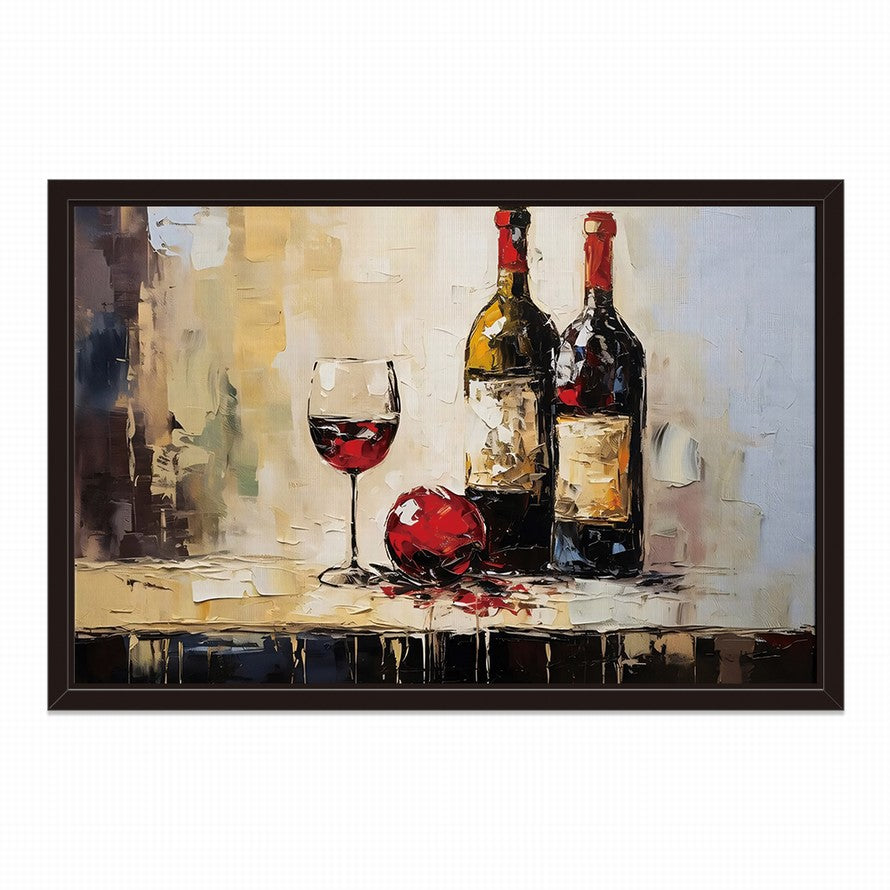 Whispers of Vineyard Nights Oil Canvas
