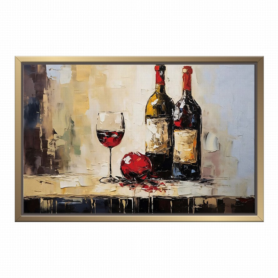 Whispers of Vineyard Nights Oil Canvas
