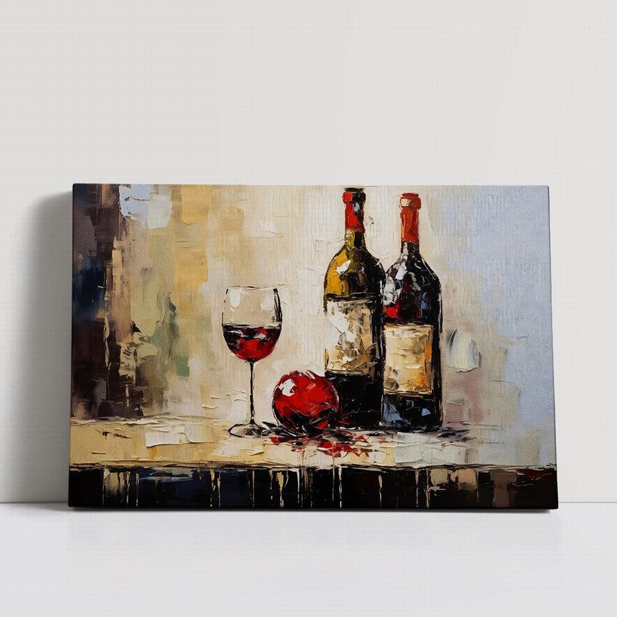 Whispers of Vineyard Nights Oil Canvas