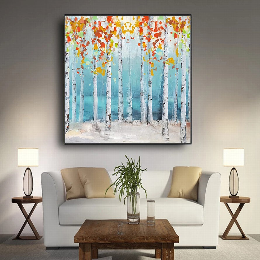 Midnight Branches, Skyward Reach Canvas