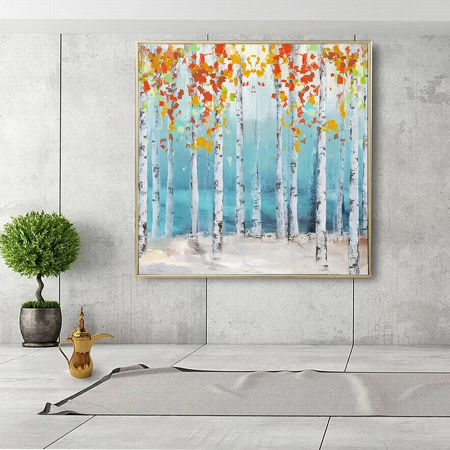 Midnight Branches, Skyward Reach Canvas