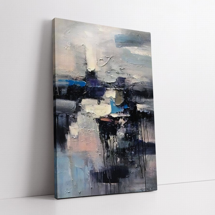 Shadows of Colors Abstract Oil Painting