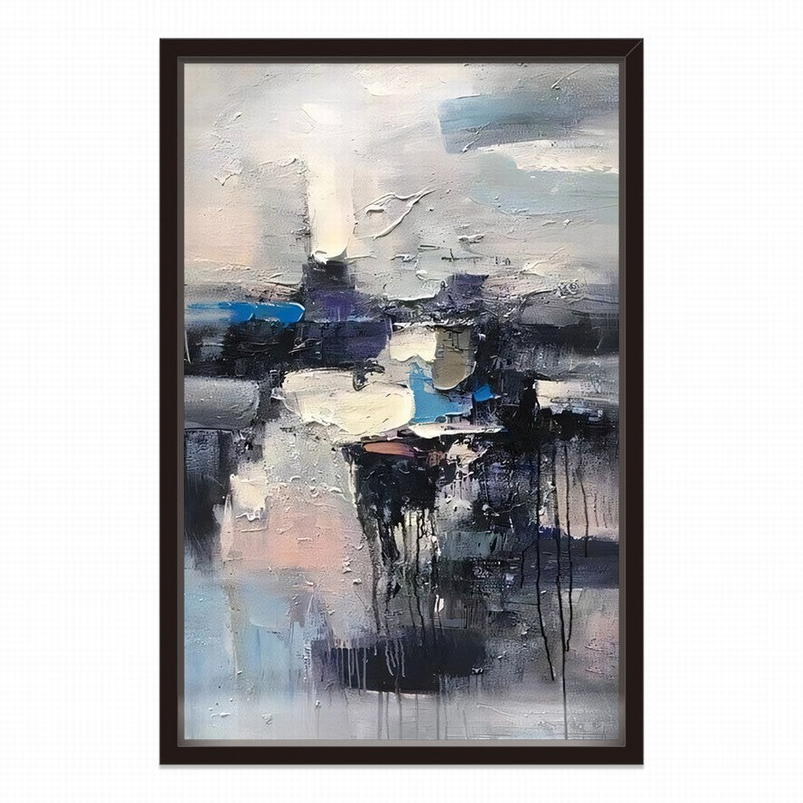 Shadows of Colors Abstract Oil Painting