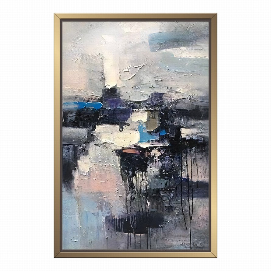 Shadows of Colors Abstract Oil Painting