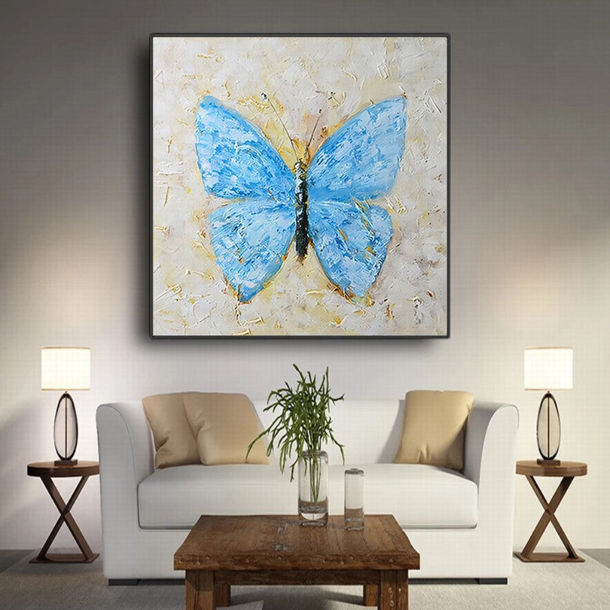 Indigo Dreams, Butterfly's Journey Canvas